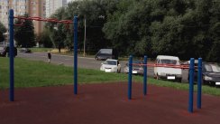 Площадка для воркаута в городе Москва №7115 Маленькая Хомуты фото