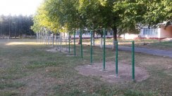 Площадка для воркаута в городе Анапа №7119 Маленькая Советская фото