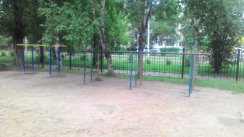 Площадка для воркаута в городе Биробиджан №7158 Средняя Советская фото