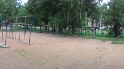 Площадка для воркаута в городе Биробиджан №7158 Средняя Советская фото