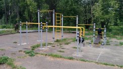 Площадка для воркаута в городе Пермь №7262 Средняя Современная фото