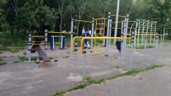 Площадка для воркаута в городе Пермь №7262 Средняя Современная фото