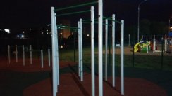 Площадка для воркаута в городе Зеленоград №7299 Средняя Современная фото