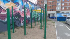 Площадка для воркаута в городе Чита №7304 Средняя Современная фото