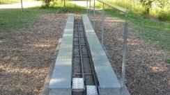 Площадка для воркаута в городе Франкфурт №7337 Средняя Современная фото