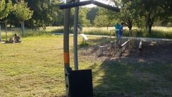 Площадка для воркаута в городе Франкфурт №7337 Средняя Современная фото