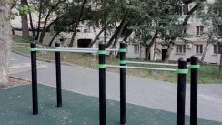 Площадка для воркаута в городе Москва №7343 Маленькая Хомуты фото