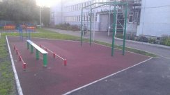 Площадка для воркаута в городе Красноярск №7380 Большая Современная фото