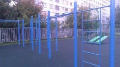 Площадка для воркаута в городе Красноярск №7380 Большая Современная фото