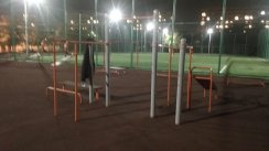 Площадка для воркаута в городе Красноярск №7424 Большая Современная фото