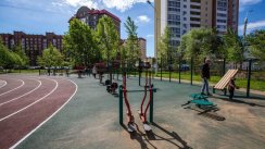 Площадка для воркаута в городе Уфа №7527 Средняя Хомуты фото