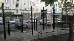 Площадка для воркаута в городе Ставрополь №7581 Средняя Хомуты фото