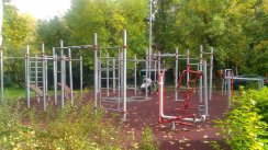 Площадка для воркаута в городе Москва №7705 Средняя Хомуты фото