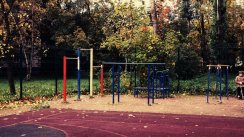 Площадка для воркаута в городе Санкт-Петербург №7741 Средняя Современная фото