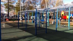 Площадка для воркаута в городе Елизово №6093 Средняя Современная фото