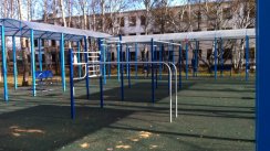 Площадка для воркаута в городе Елизово №6093 Средняя Современная фото