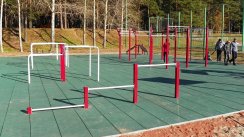 Площадка для воркаута в городе Новосибирск №7455 Большая Современная фото