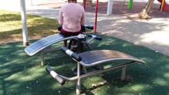 Площадка для воркаута в городе Бат-Ям №7850 Маленькая Советская фото