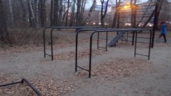 Площадка для воркаута в городе Челябинск №7873 Средняя Современная фото