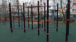 Площадка для воркаута в городе Москва №7879 Средняя Хомуты фото