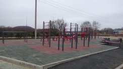 Площадка для воркаута в городе Биробиджан №7904 Средняя Современная фото