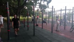 Площадка для воркаута в городе Калининград №7938 Средняя Хомуты фото
