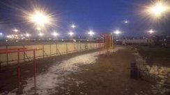 Площадка для воркаута в городе Санкт-Петербург №7999 Маленькая Современная фото