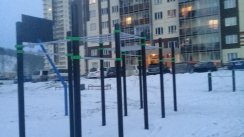 Площадка для воркаута в городе Новосибирск №8036 Средняя Хомуты фото