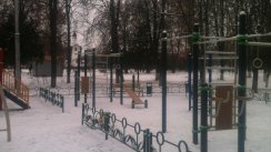 Площадка для воркаута в городе Королев №8118 Маленькая Хомуты фото