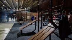 Площадка для воркаута в городе Калининград №8140 Маленькая Современная фото