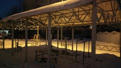 Площадка для воркаута в городе Санкт-Петербург №8229 Маленькая Современная фото