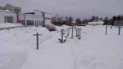 Площадка для воркаута в городе Ленск №8307 Средняя Современная фото