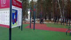 Площадка для воркаута в городе Ангарск №8329 Большая Современная фото