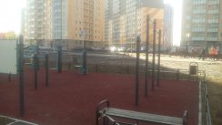 Площадка для воркаута в городе Санкт-Петербург №8372 Маленькая Хомуты фото
