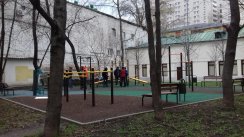 Площадка для воркаута в городе Москва №8416 Средняя Хомуты фото