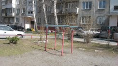 Площадка для воркаута в городе Новосибирск №8447 Маленькая Современная фото