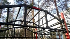 Площадка для воркаута в городе Новосибирск №8450 Средняя Современная фото