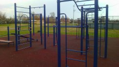 Площадка для воркаута в городе Торжок №7987 Большая Современная фото