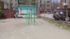 Площадка для воркаута в городе Новосибирск №8510 Маленькая Современная фото