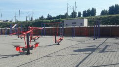 Площадка для воркаута в городе Львов №8575 Средняя Современная фото