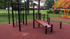 Площадка для воркаута в городе Москва №8592 Маленькая Хомуты фото