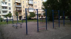 Площадка для воркаута в городе Москва №8631 Маленькая Советская фото