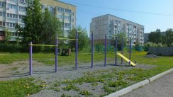 Площадка для воркаута в городе Серов №8654 Маленькая Хомуты фото