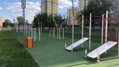 Площадка для воркаута в городе Екатеринбург №8688 Средняя Современная фото