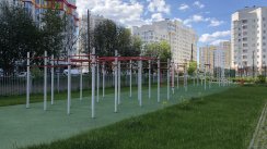 Площадка для воркаута в городе Екатеринбург №8688 Средняя Современная фото