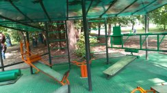 Площадка для воркаута в городе Москва №8886 Средняя Современная фото