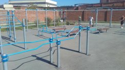 Площадка для воркаута в городе Новосибирск №8905 Средняя Хомуты фото