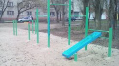 Площадка для воркаута в городе Липецк №8910 Маленькая Современная фото