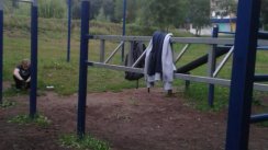 Площадка для воркаута в городе Самара №4157 Средняя Современная фото