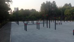 Площадка для воркаута в городе Новокузнецк №8931 Большая Легендарная фото